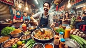 When cooking the Rojak Recipe a song is required When cooking the Rojak Recipe a song is required