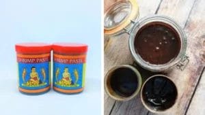 hay ko (thick black prawn paste) hay ko (thick black prawn paste)