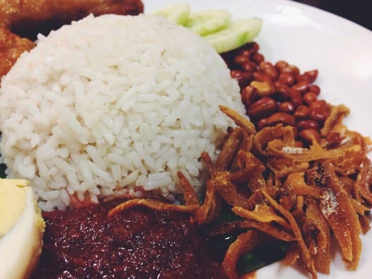 malaysian nasi lemak