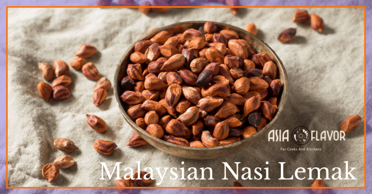 peanuts malaysian nasi lemak