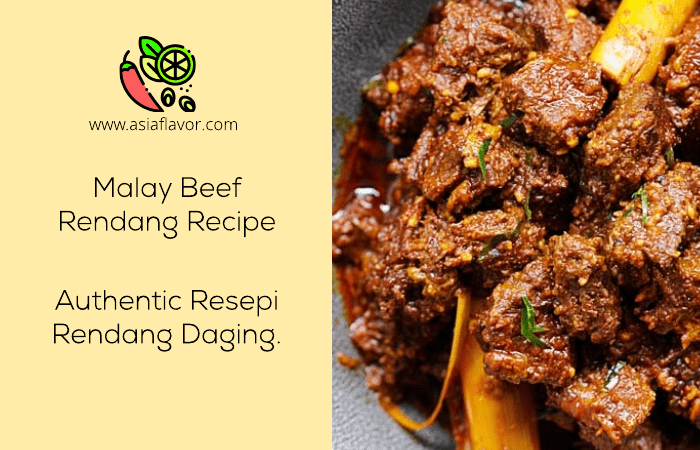 Malay Beef Rendang Recipe (Authentic Resepi Rendang Daging)