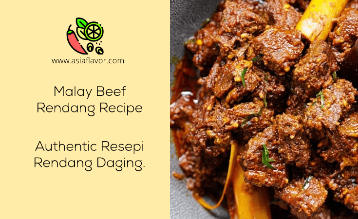 Malay Beef Rendang Recipe (Authentic Resepi Rendang Daging)