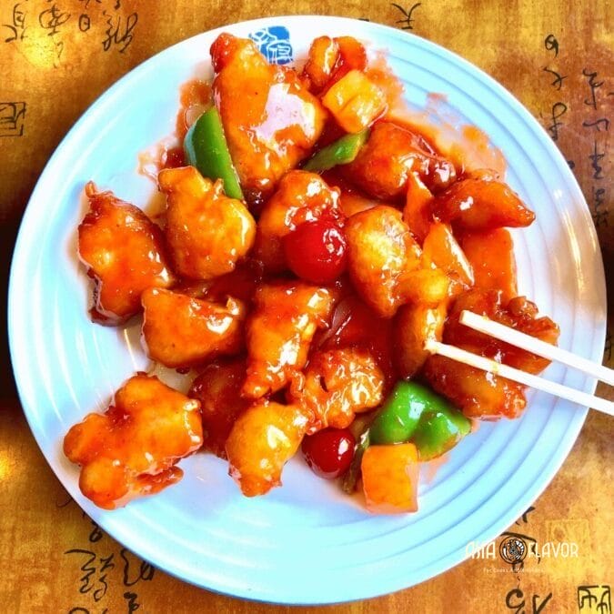 sweet and sour chicken (1)