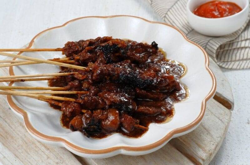 malaysian sate ayam – the best bbq chicken satay recipe