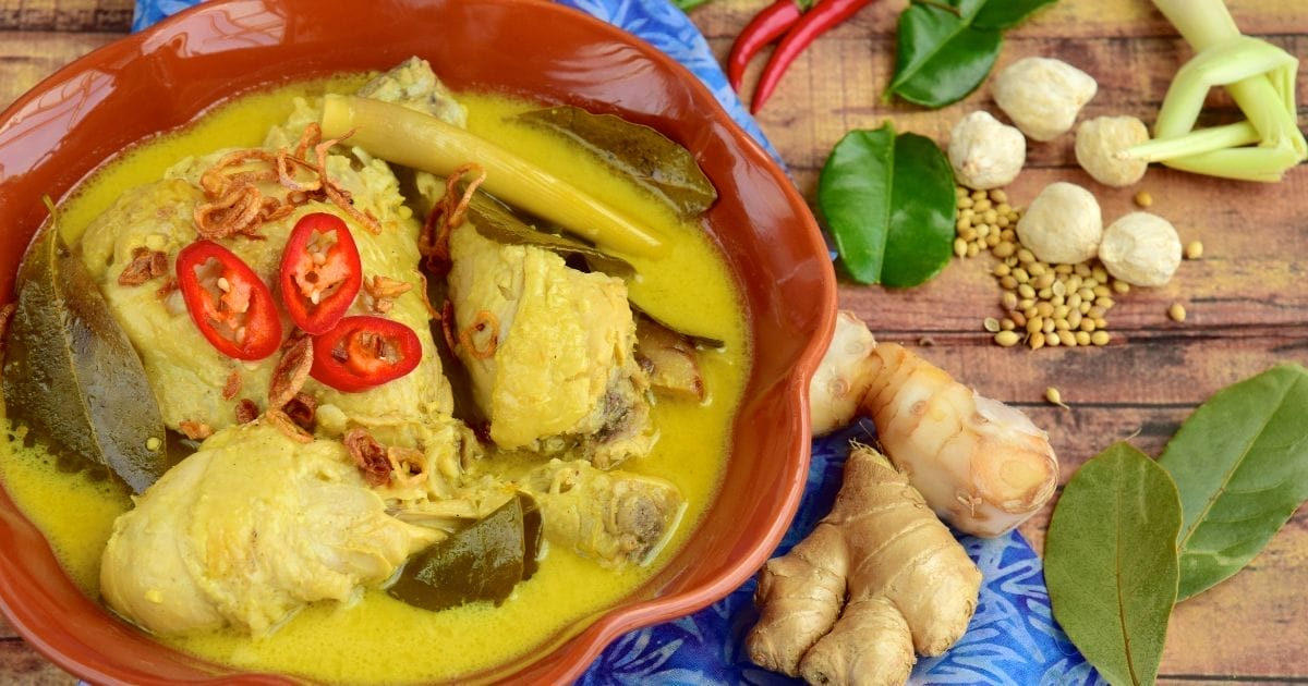 Discover Opor Javanese White Curry: A Celebration Of Flavor And Tradition 1 opor white curry