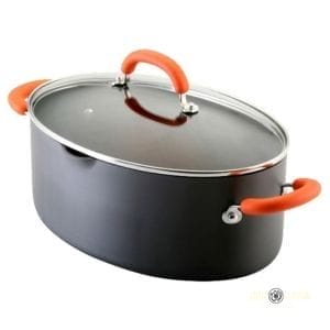 Rachael Ray Hard-Anodized Nonstick Oval Pot
