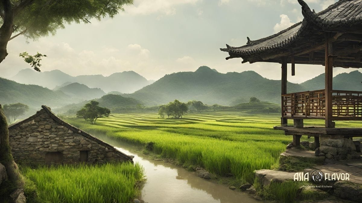 Rice fields of Guangdong province