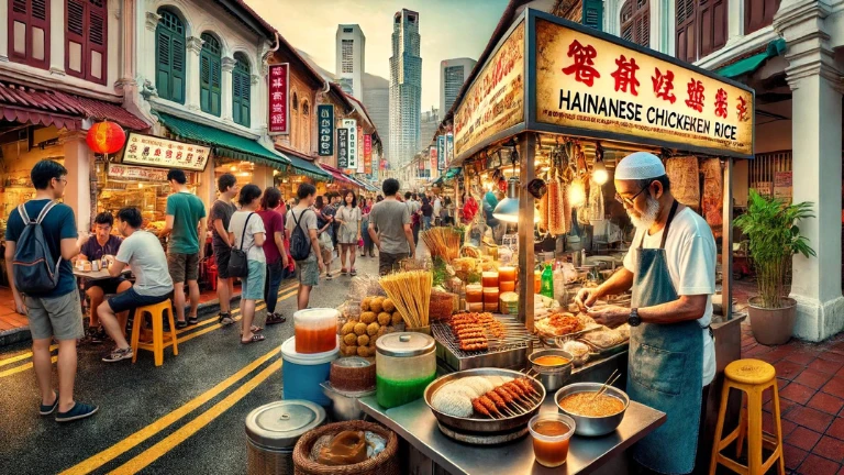 Singaporean Fried Chee Cheong Fun Recipe (Rice Noodle Rolls) 2 singapore hawker