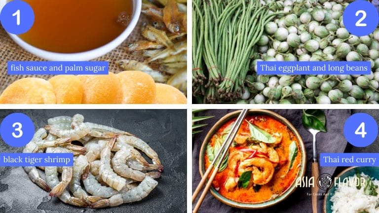 Thai red curry final stage