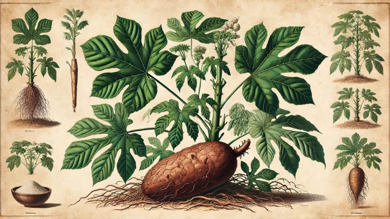 Exploring Steamed Tapioca Cake: Recipe History And Regional Traditions 1 the source of tapioca - cassava plant
