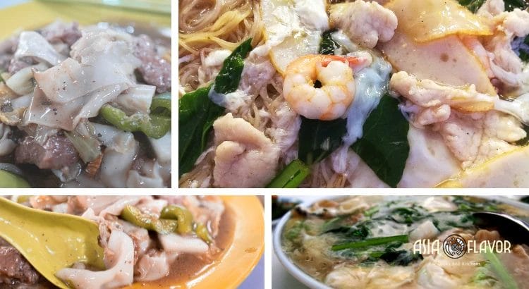 beef and seafood hor fun