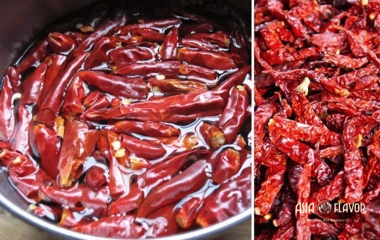 soaking chilies