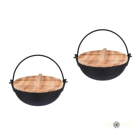 HOMEMAXS Japanese Cast Sukiyaki Hot Pot