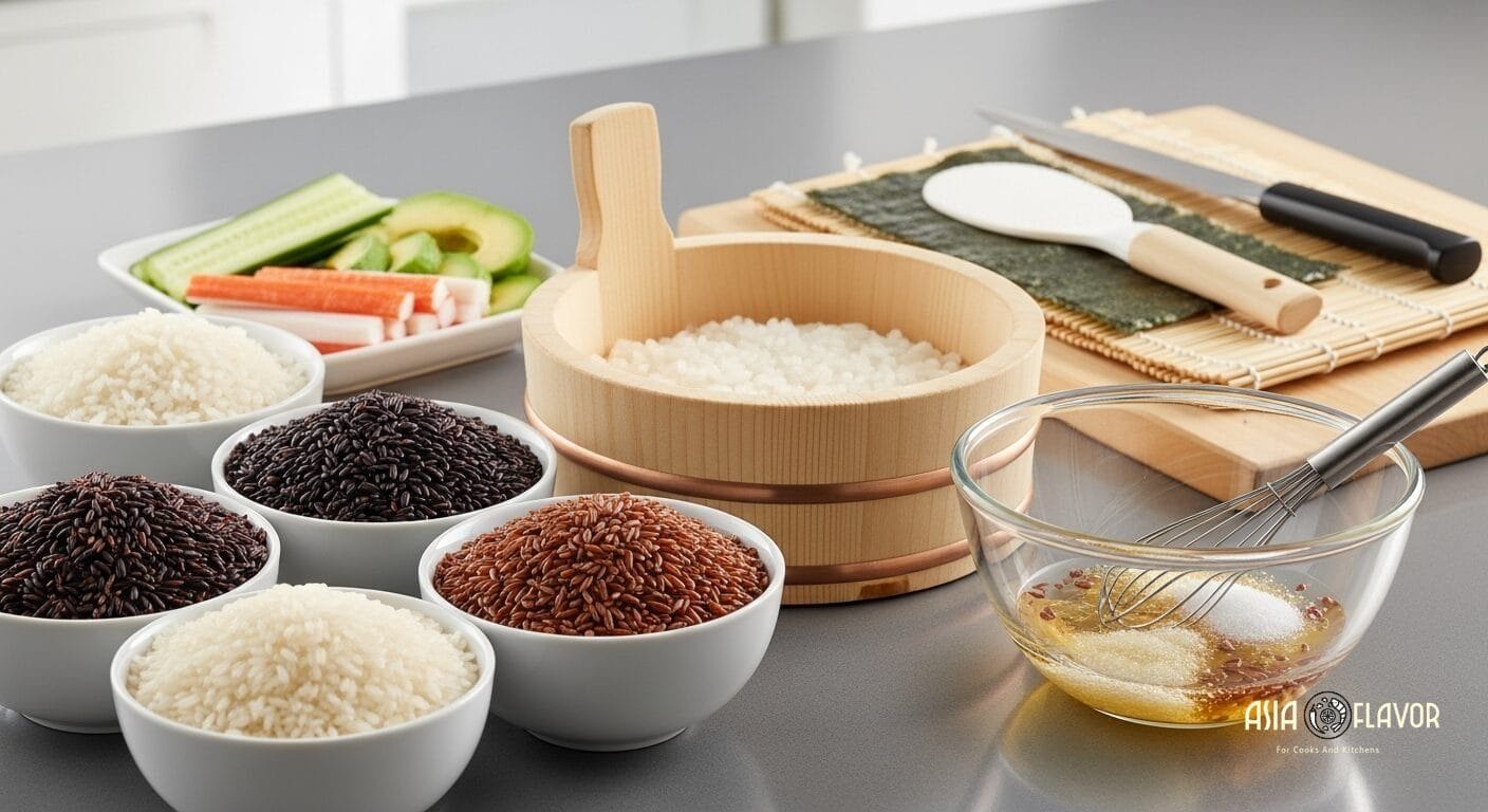 The 2026 Asian Rice & Sushi-Su Precision Calculator